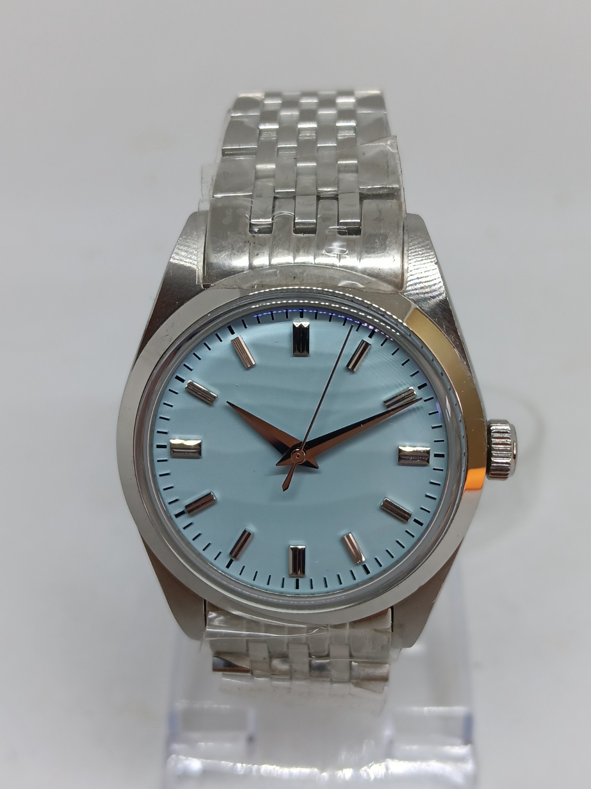 Addiesdive AD2030 STERILE DIAL Men’s 37mm S/Steel Sweep Second Quartz Watch