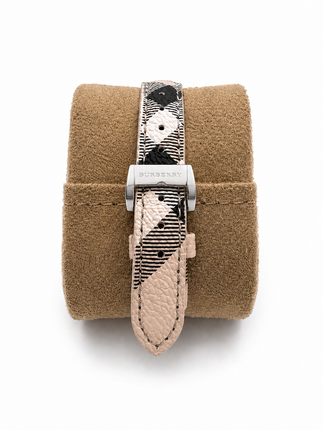 Burberry BU9222 The City Haymarket Check Silver Dial 26mm Quartz Watch –