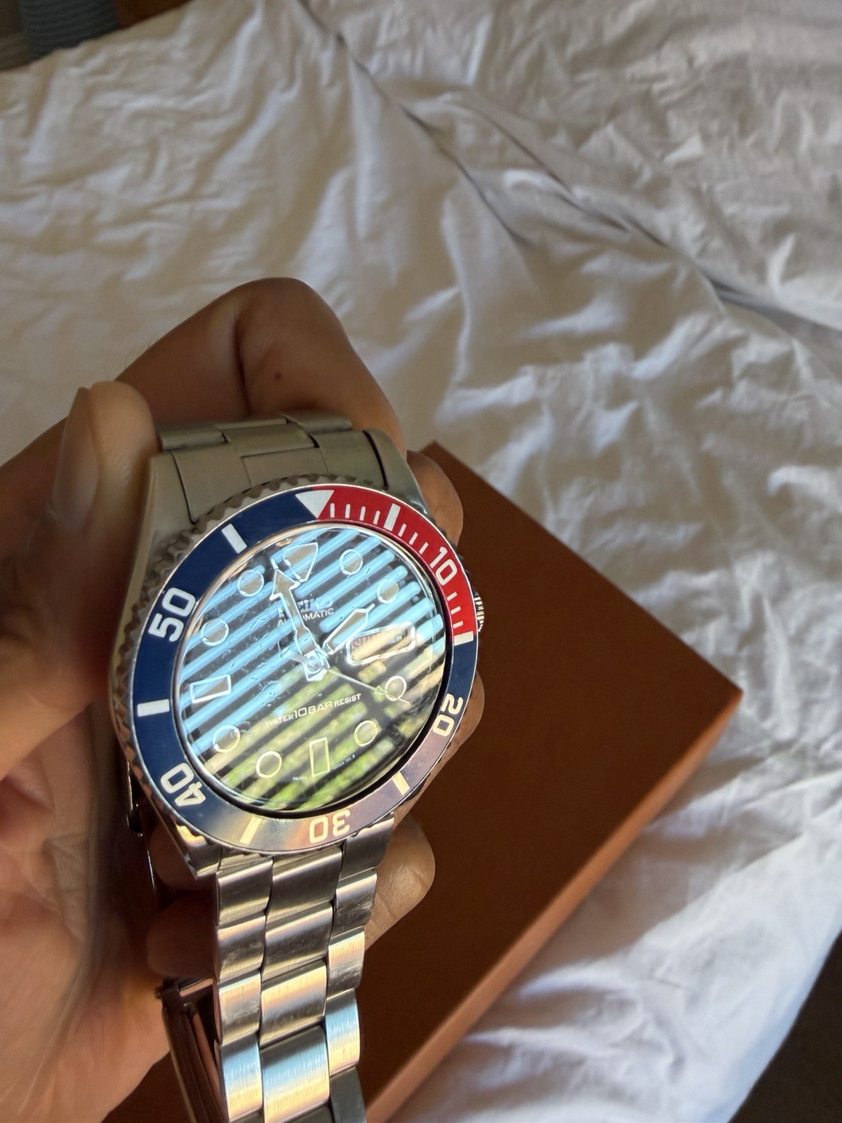 Seiko 7S26-0040 SKX033 Automatic Pepsi Watch