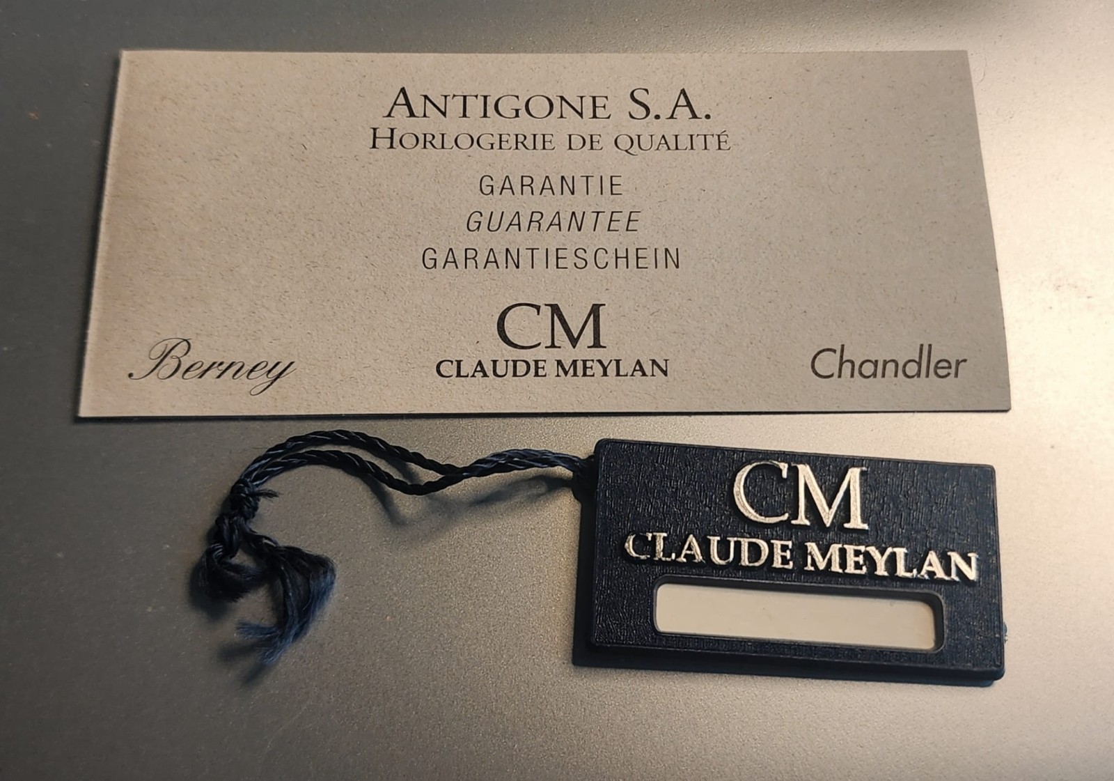 Claude Meylan Tonneau Valle de Joux Automatic Stainless Sapphire Crystal