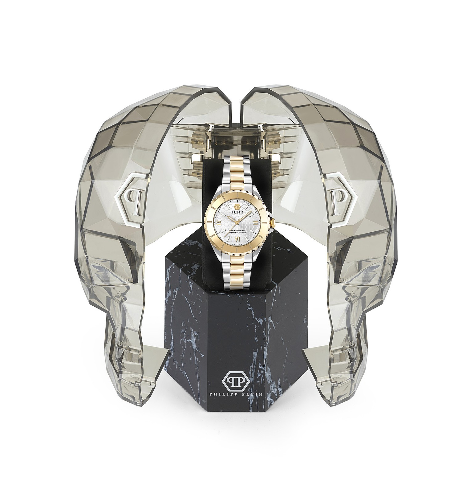 Philipp Plein Multicolour Womens Analogue Watch Plein Heaven PWPOA0424