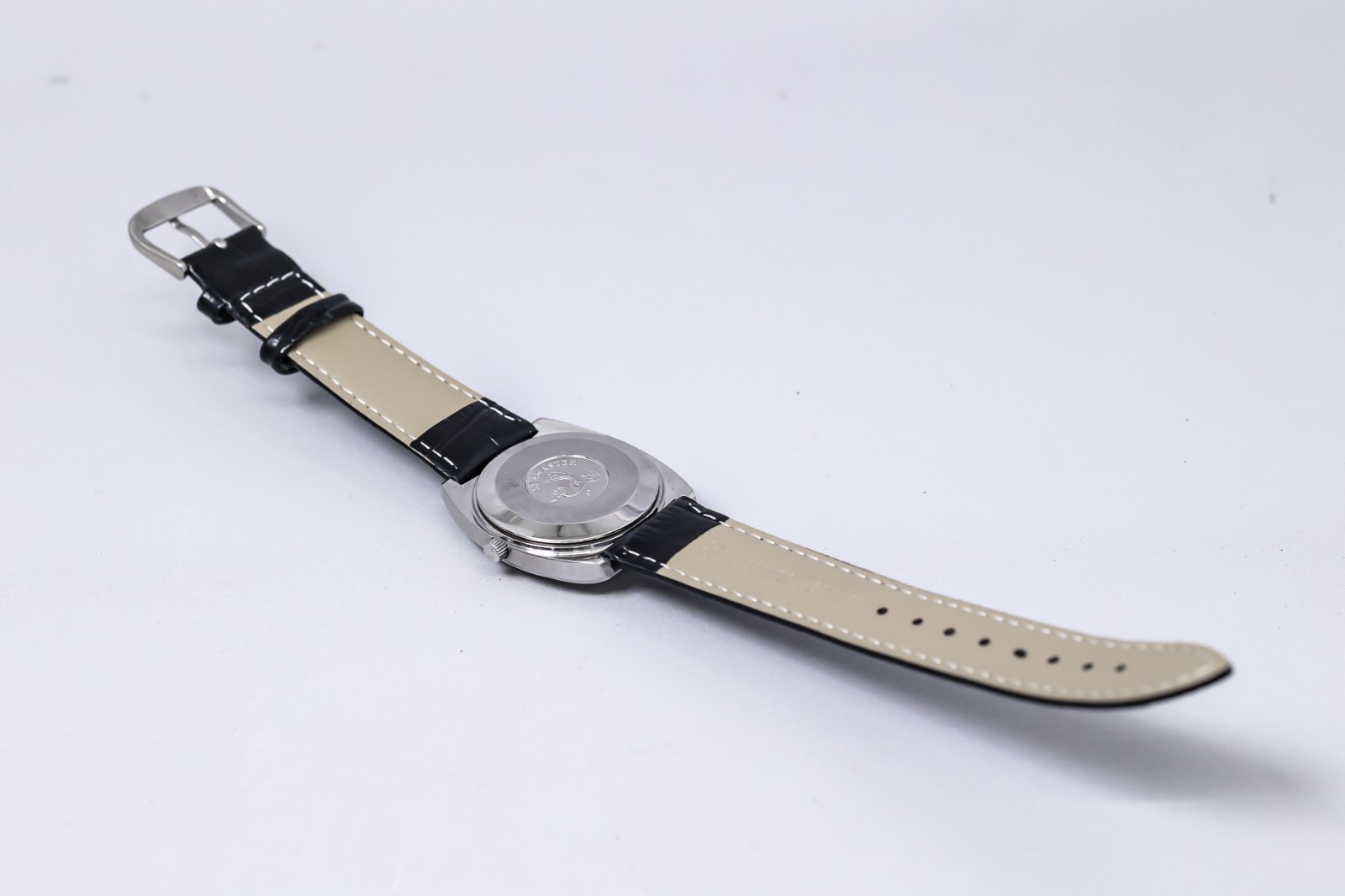 OH Serviced *NEAR MINT* Vintage OMEGA Seamaster Cal.1020 AT Day/Date 35mm Men TV