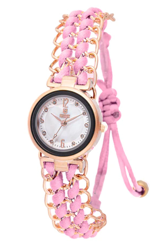 Montres Prestige Women’s Watch. 25mm. 30m. Quartz. Pink.