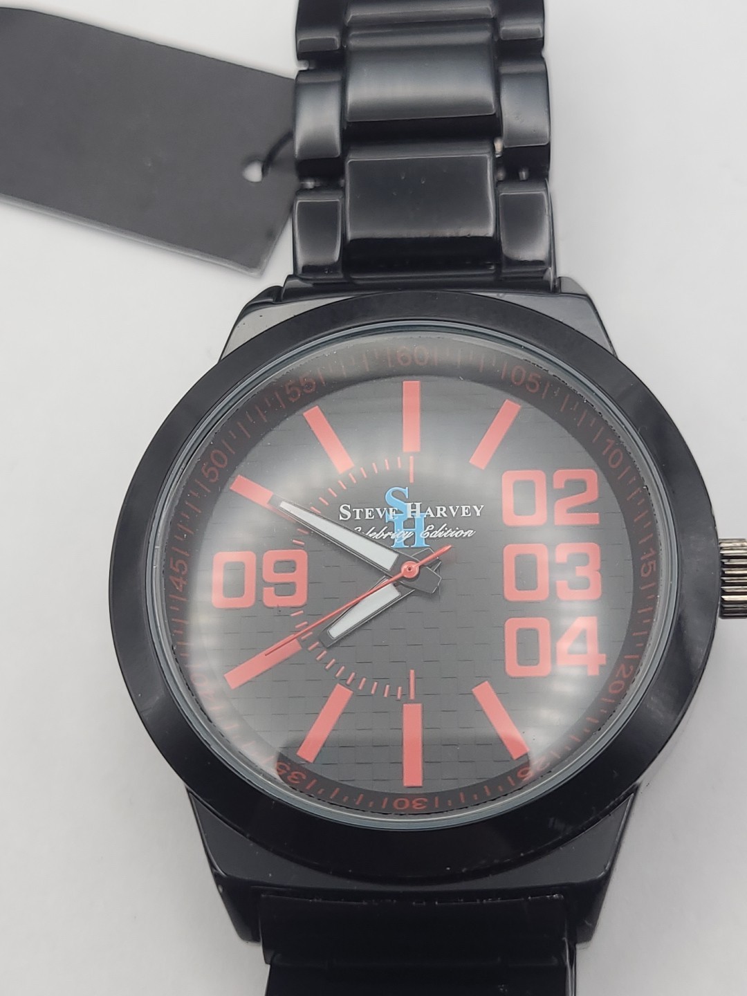 Steve Harvey Celebrity Edition Analog Quartz Watch New Battery Working