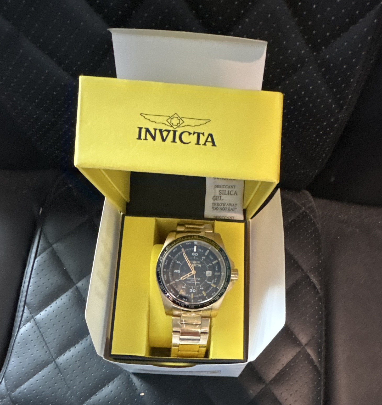 Invicta Speedway High Bank Automatic Men’s Watch – 50mm. Gold (48078)