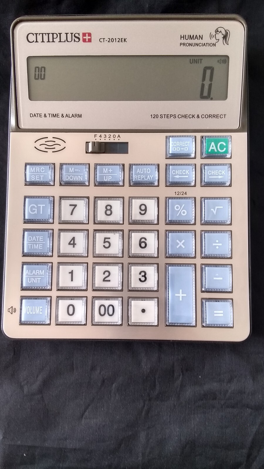 One 1 English Talking Calculator LARGE NUMBERS SHIPS fast FROM U.S. Speaking