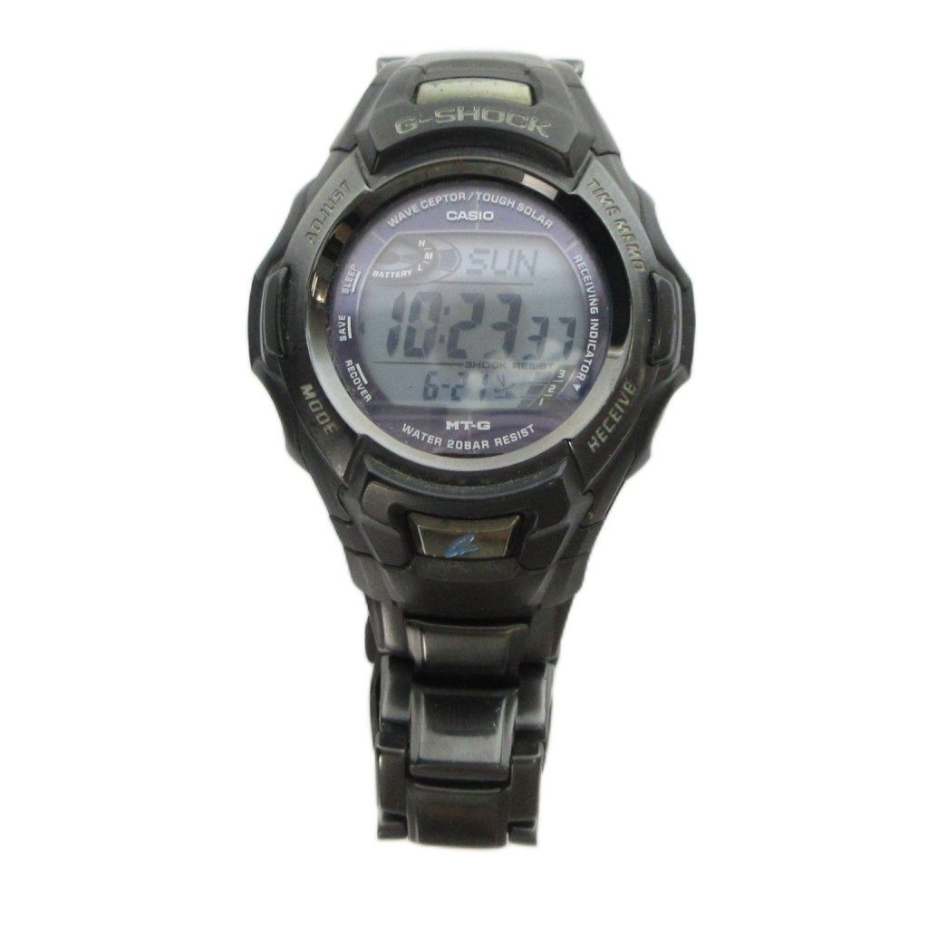 CASIO G SHOCK MTG 910DJ Black Force Wristwatch Solar Digital with Calendar Logo