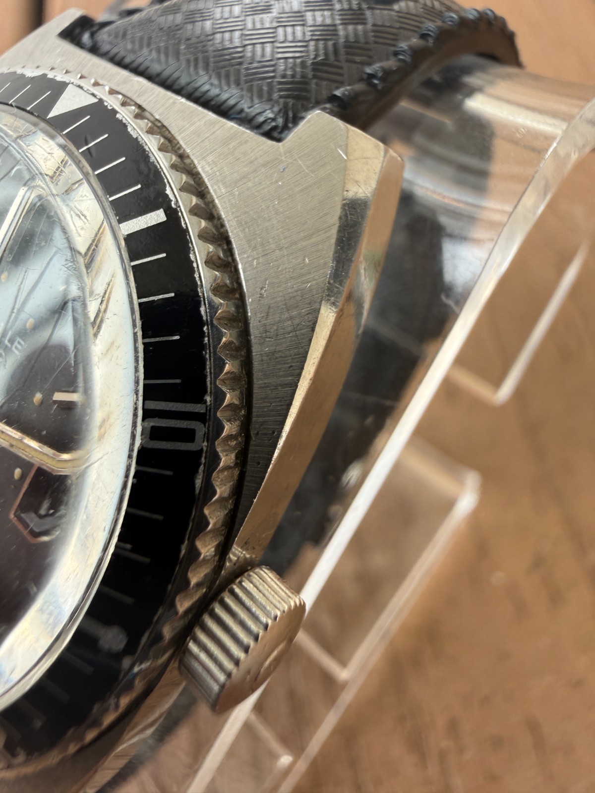Men’s 1970’s Caravelle “Sea Hunter” 666 Devil Diver Automatic