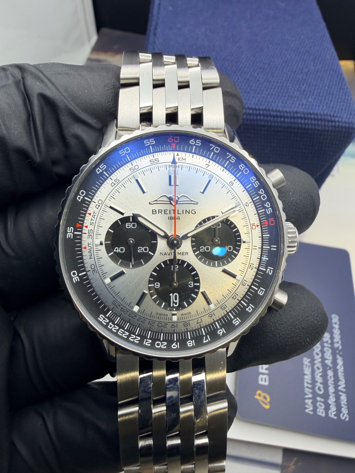 Breitling Navitimer AB0138 43mm warranty