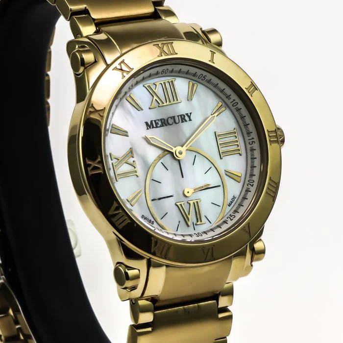 Mercury – Swiss Watch – ME255-GG-7 Swiss Quartz 36 mm ME255 50m (5 ATM, 169 ft)