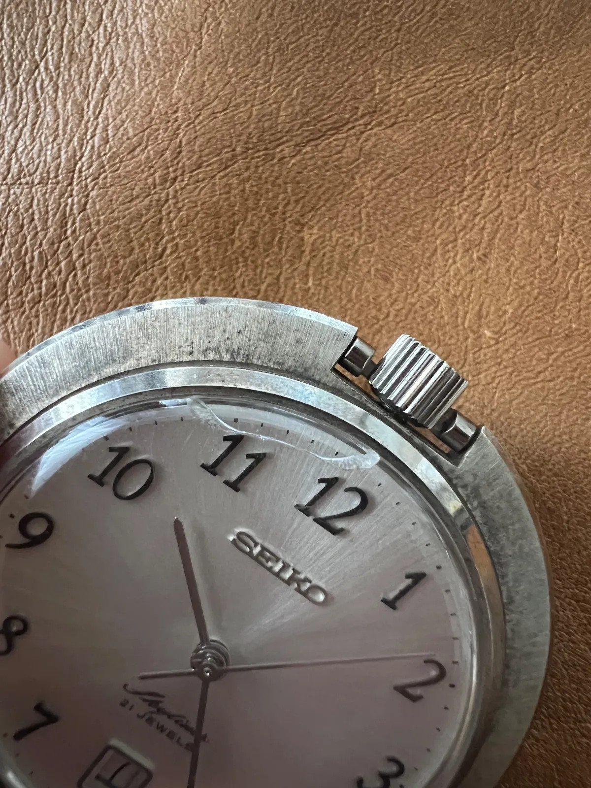 Seiko Skyliner Hand-wound Pocket Watch 6102-0010 – Working Condition