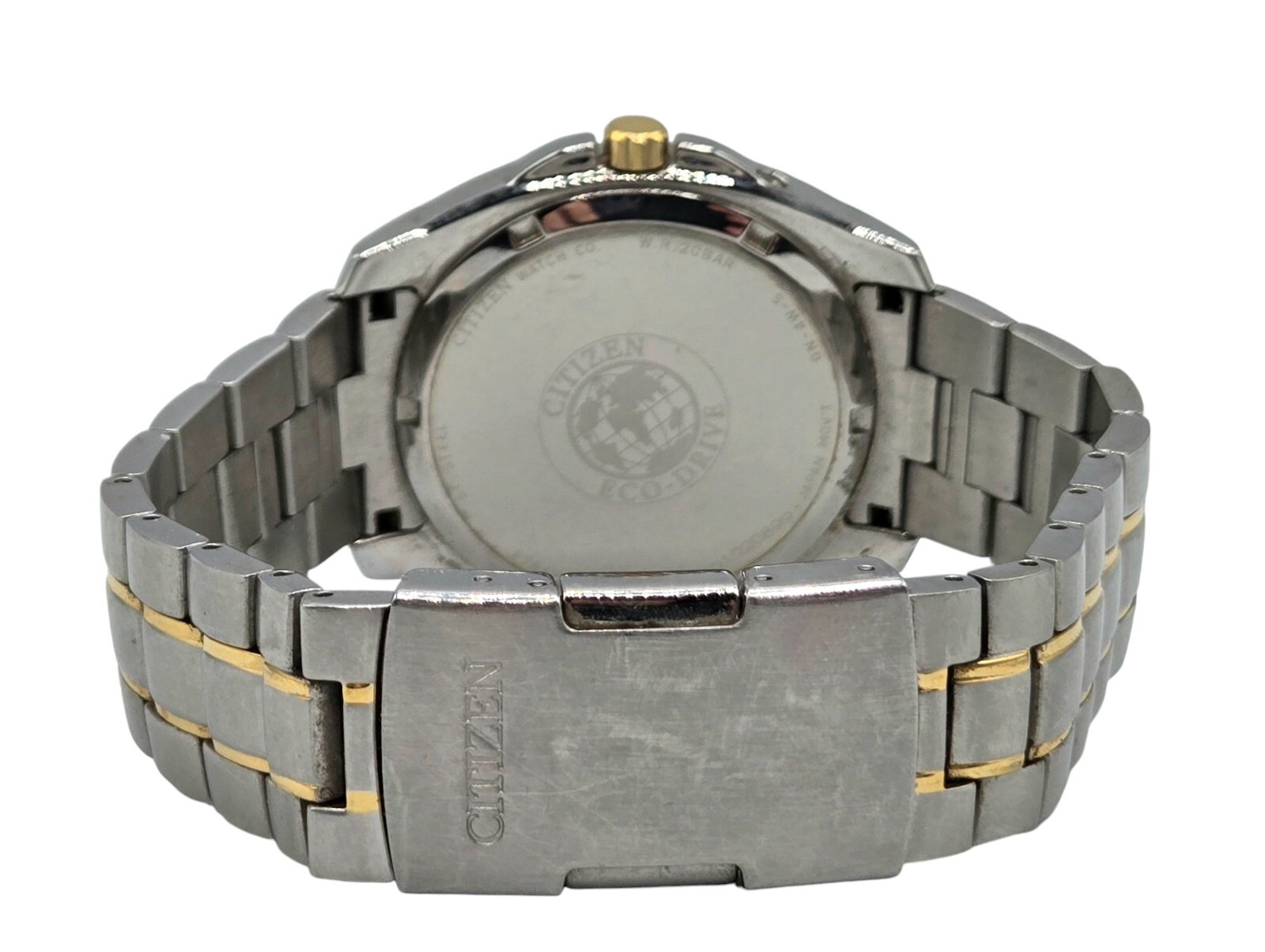 Citizen Eco-Drive Men Watch 2-Tone 41mm Ref: e764-s066352 Water Resistant 20 BAR
