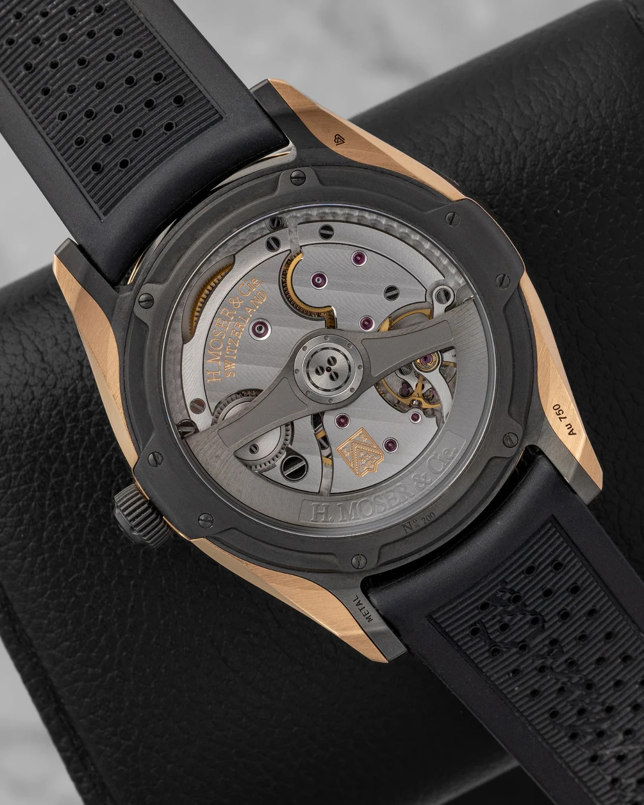 H. Moser & Cie. Pioneer Centre Seconds Red Gold 42.8mm 2023 Full Set 3200-0903