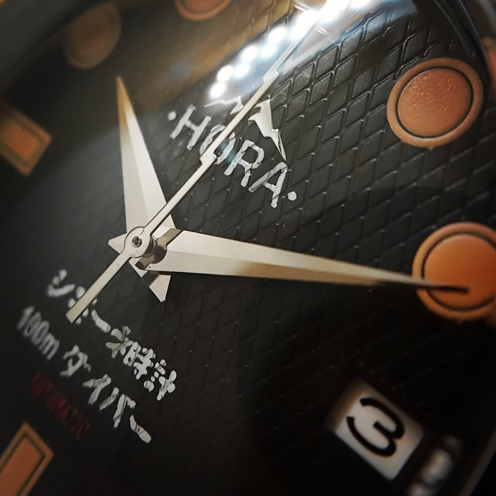 Vintage 38mm Automatic Movement Watch -Hora-
