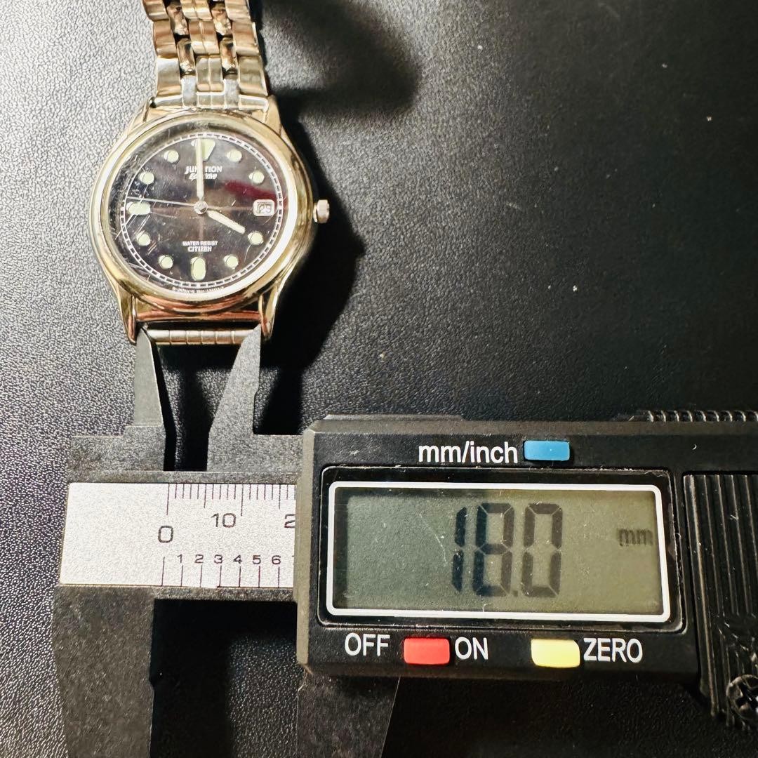 Citizen Junction Eco-Drive Solar Watch, Black Dial, 7821 【From Japan】