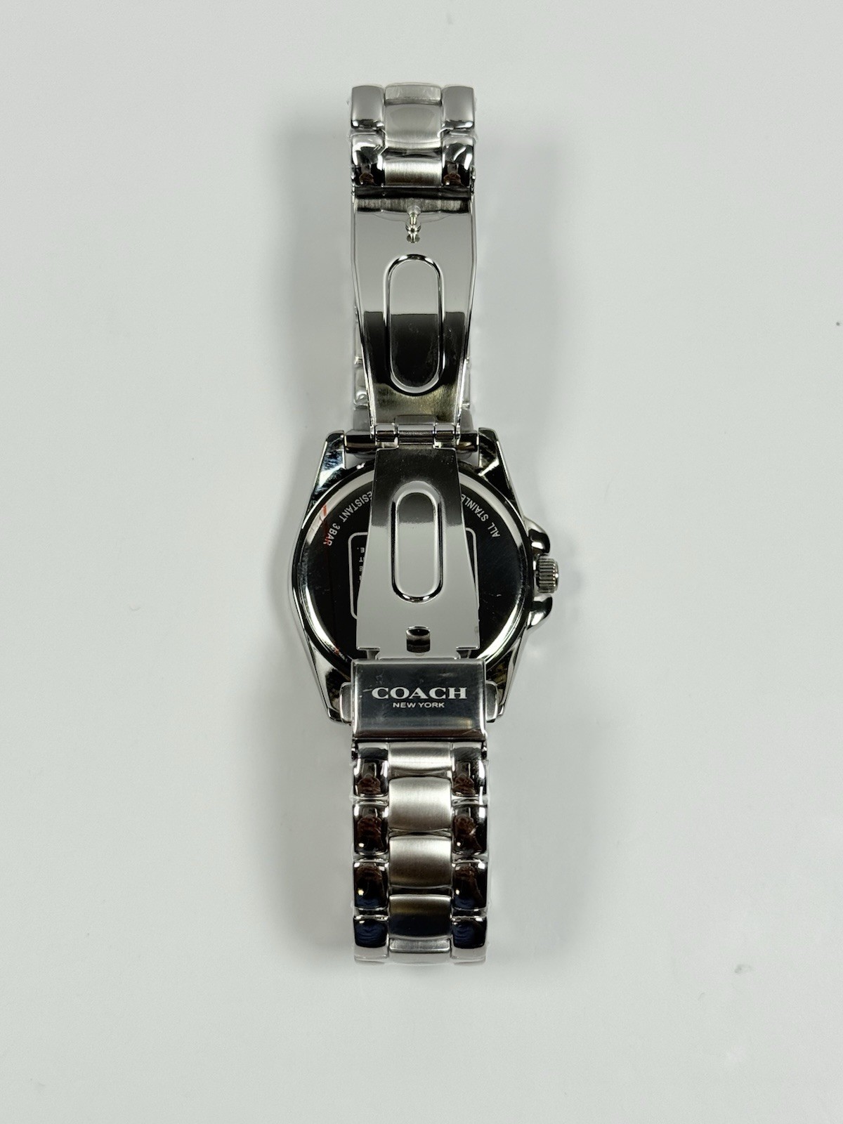 Coach Greyson Crystal Accent Mother-of-Pearl Dial 14504108 Women’s Watch