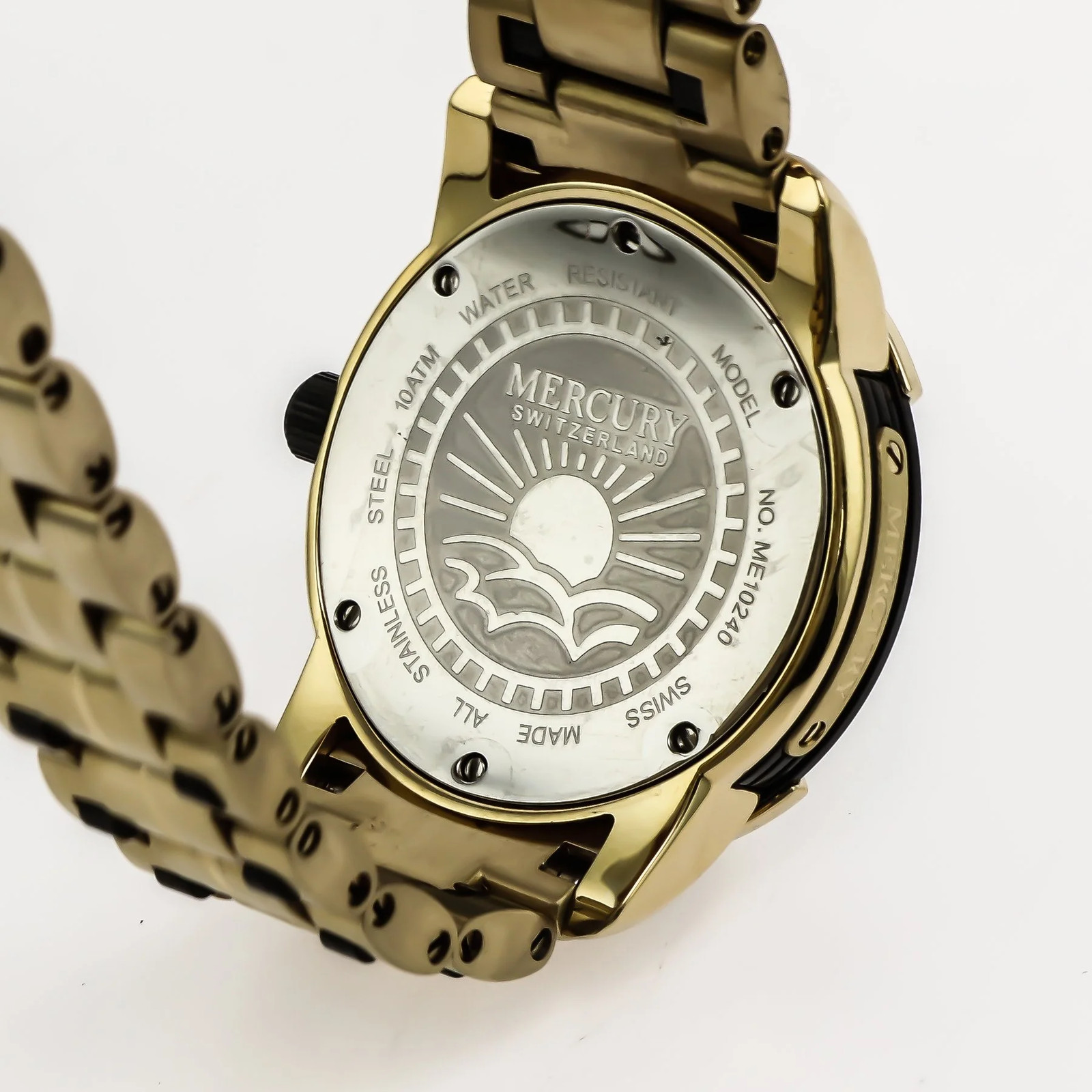 MERCURY – Swiss Watch – ME10240-GB-1 Quartz 38.5mm ME10240 100m (10 ATM, 330