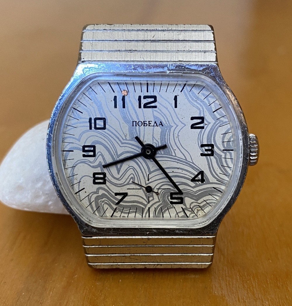 Vintage Pobeda Mechanical Watch USSR 1980 / ZIM Factory