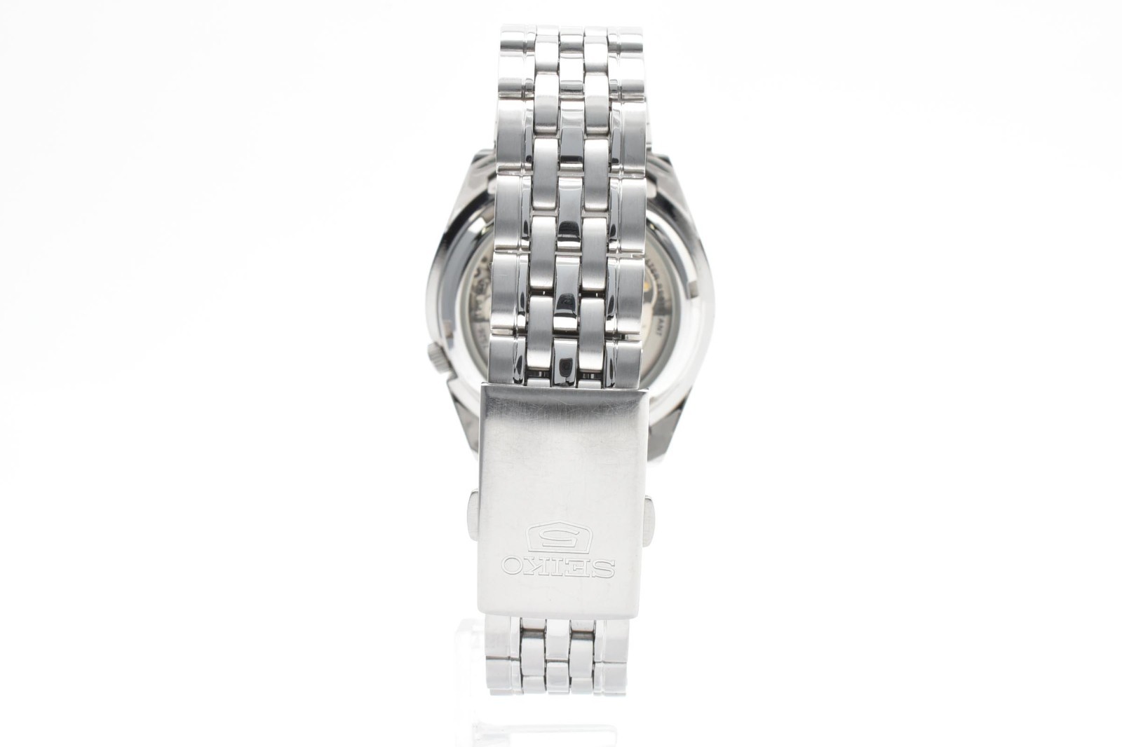 [Exc+5] SEIKO 5 7S26-01V0 Automatic Silver Dial 12/6 Numeral Men’s Watch 18cm