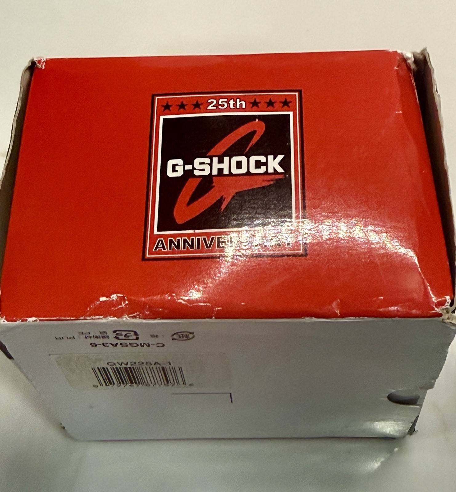 Casio G-SHOCK Frogman GW-225A-1DR Tough Solar 200m Diver Digital Box