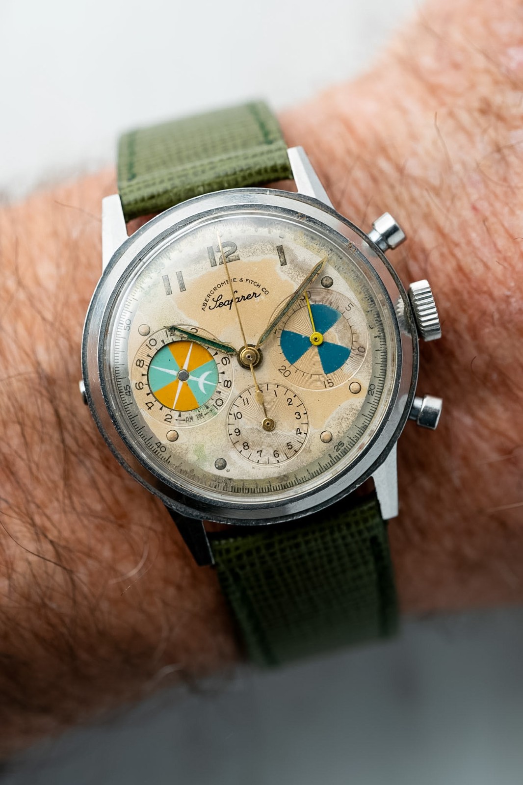 Abercrombie & Fitch Co. by Heuer Seafarer Ref. 2443 “First Execution”