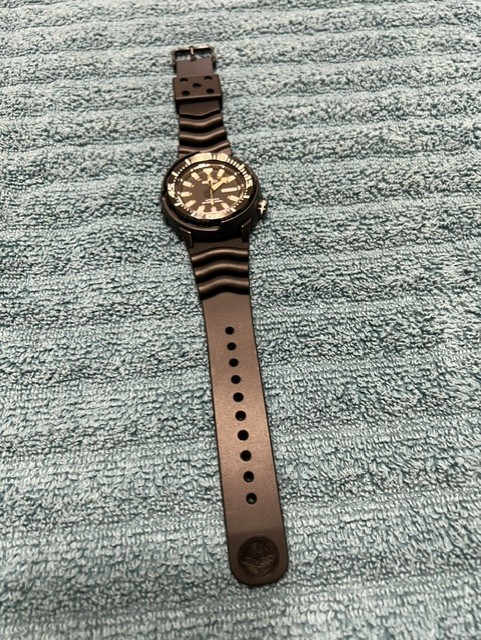 Seiko Automatic Men’s Black Dive Watch – Mint!