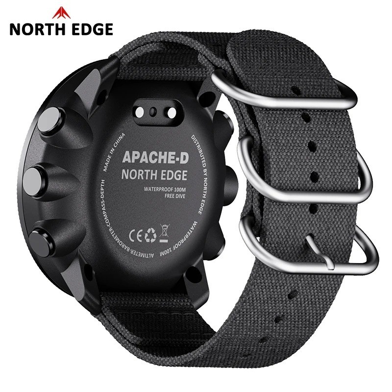 NORTH EDGE APACHE-D Professional Diving Watch Barometer Compass Sports watch