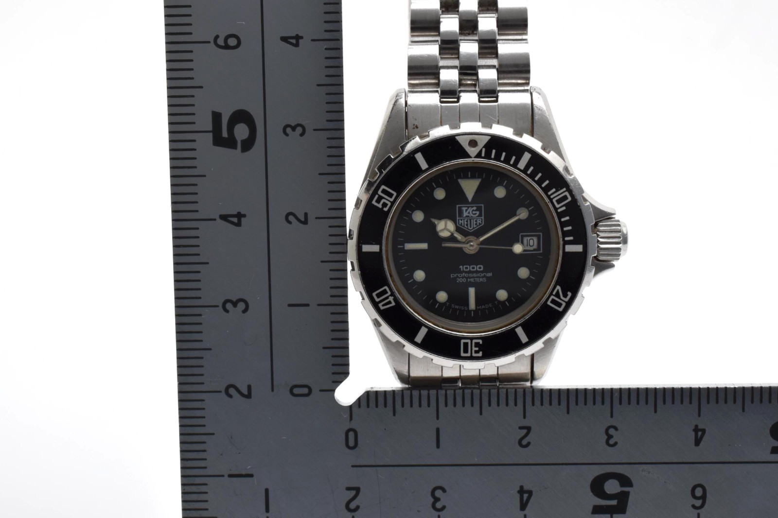 TAG HEUER 980.008N Vintage Quartz 200m Women’s Watch BlackDial