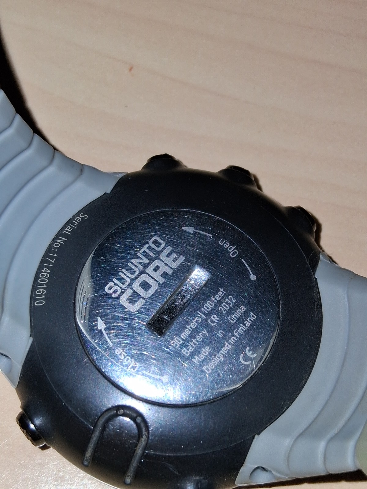 Suunto Core Black Digital Watch Altimeter Barometer Compass Outdoor Nylon Band