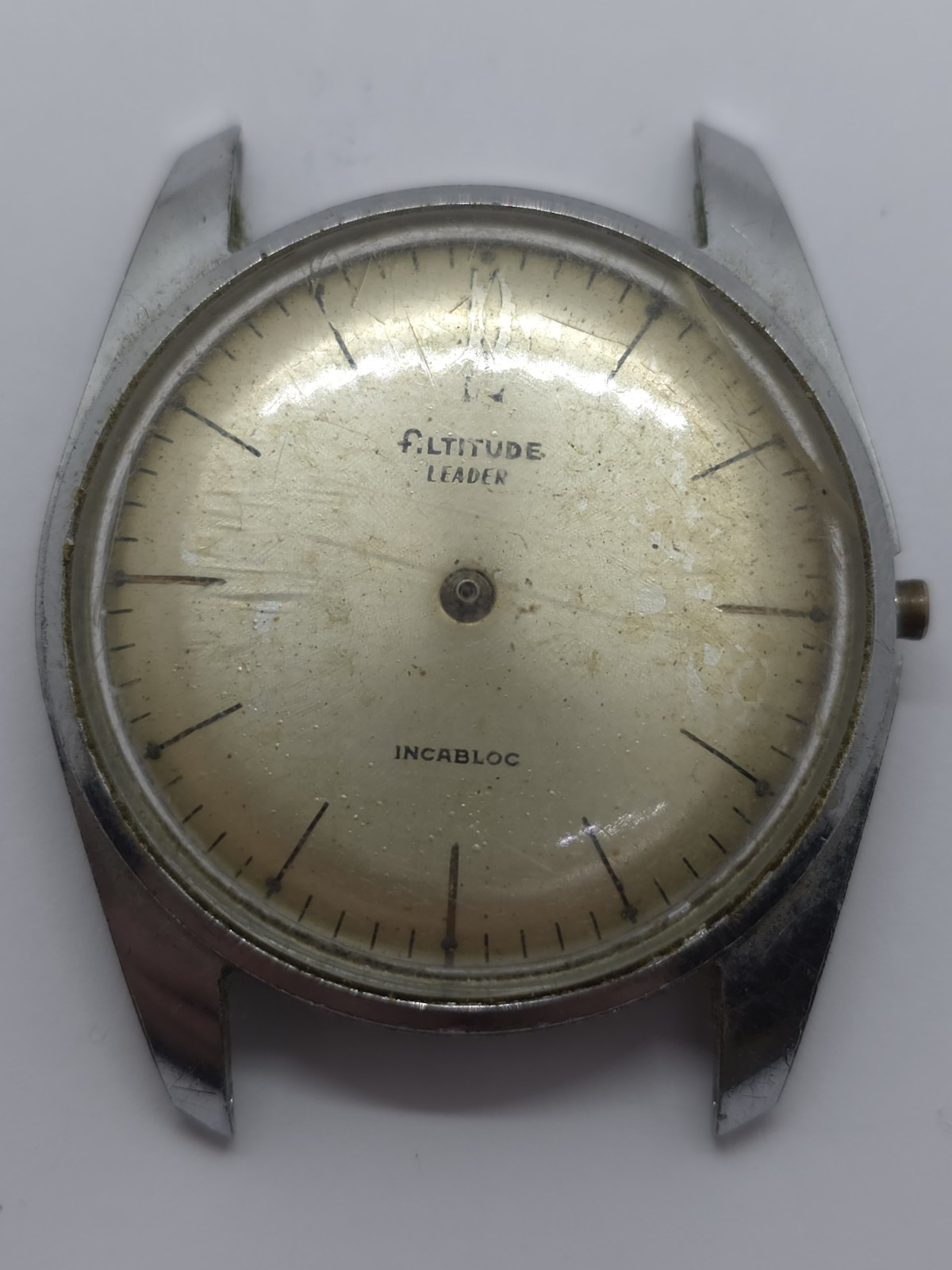 Vintage Altitude Leader Watch Cal. HP 60 Good Balance Main Spring Uhren Montre
