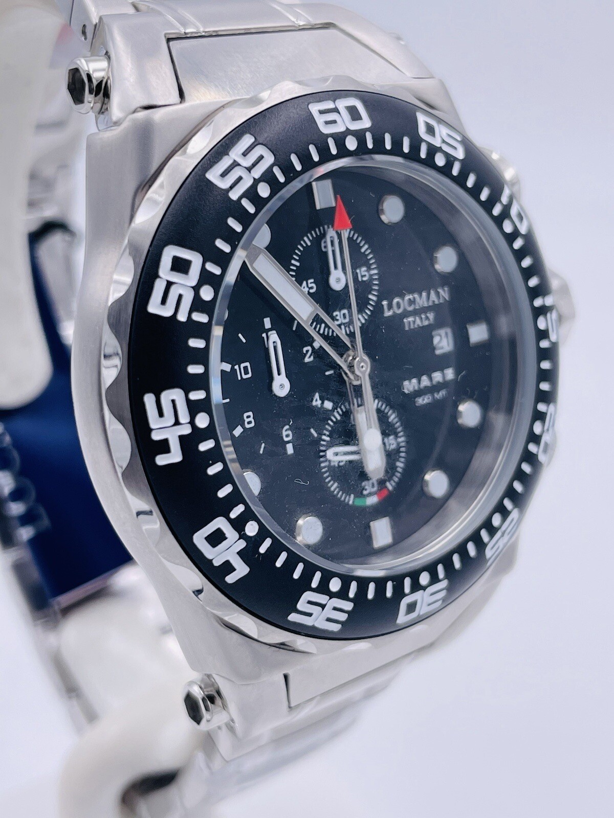 Locman New Mare Chrono 560ACK/498 Wr300m Steel Very Discounted New