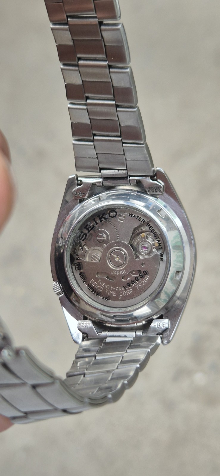 Seiko 5 Automatic Glass Back