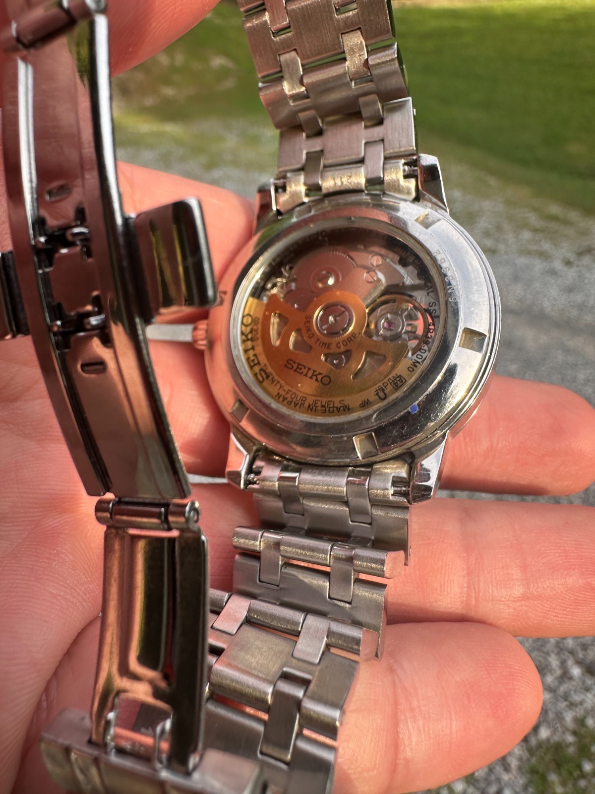 Seiko Black Presage Japanese Garden SSA377