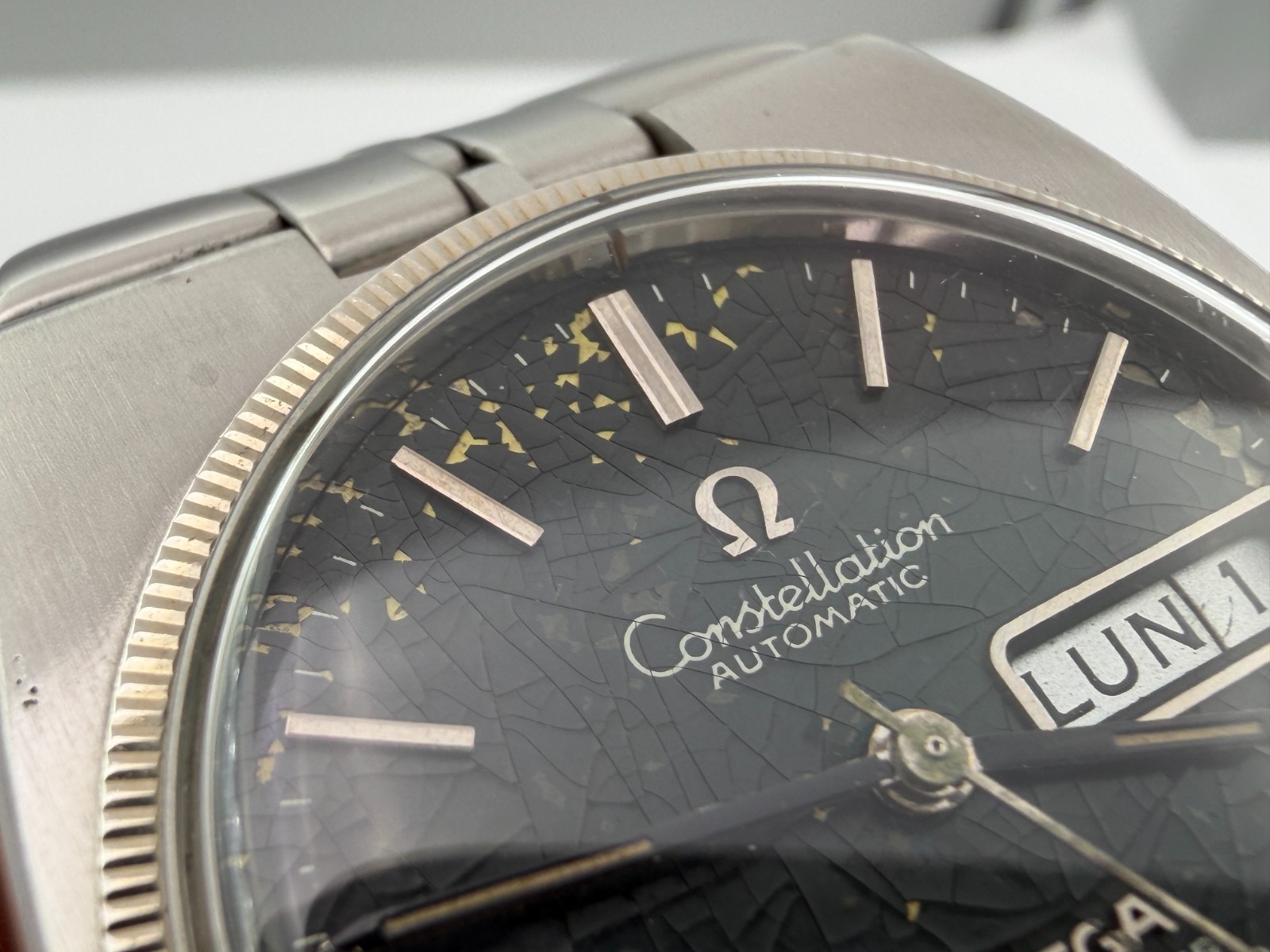 Vintage OMEGA 168.045 Constellation Green Spider Dial Automatic Cal Ω 751 – 36mm