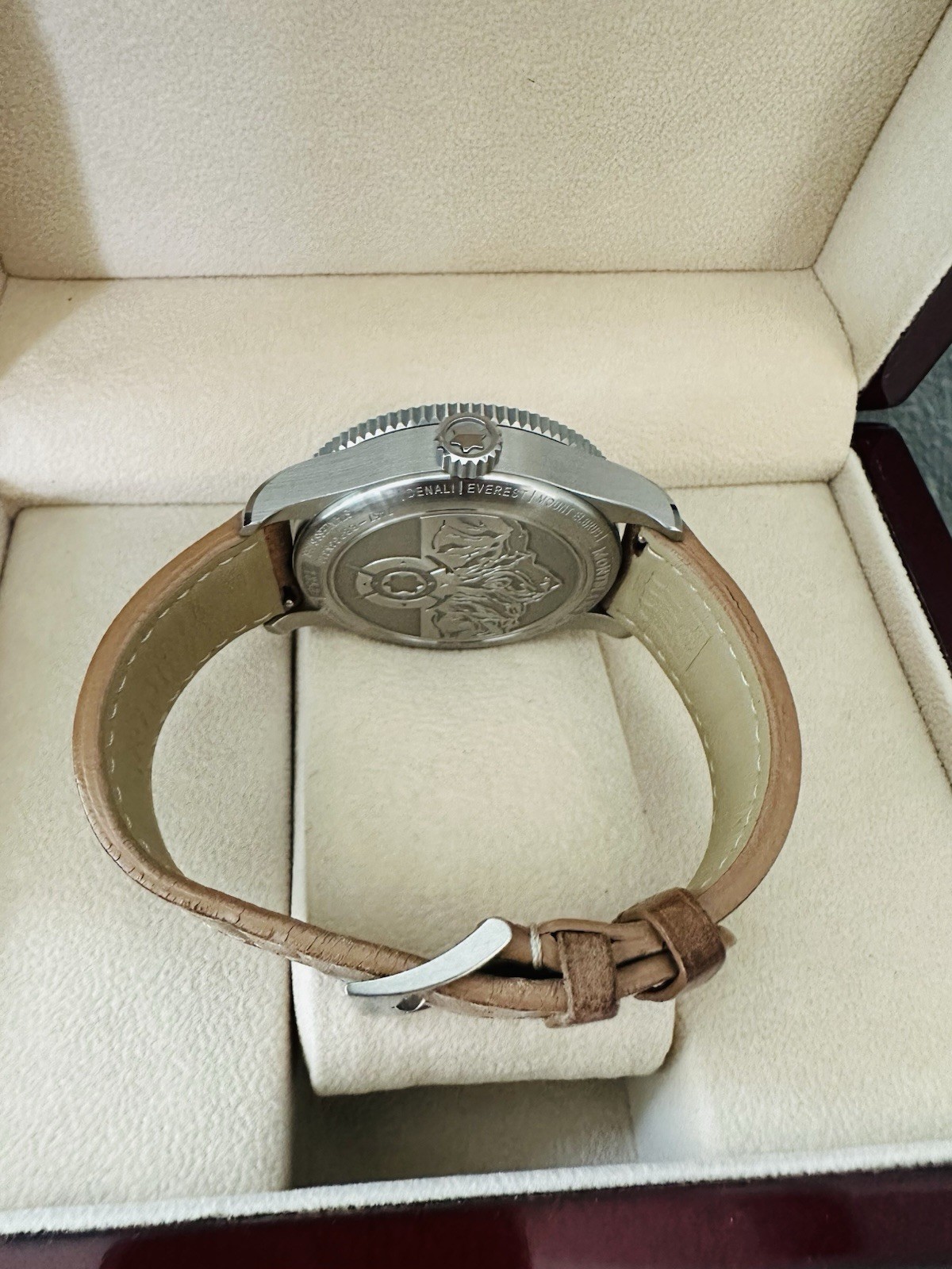 Men’s Limited Edition Mont Blanc 1858 Geosphere Watch 42MM Black Dial