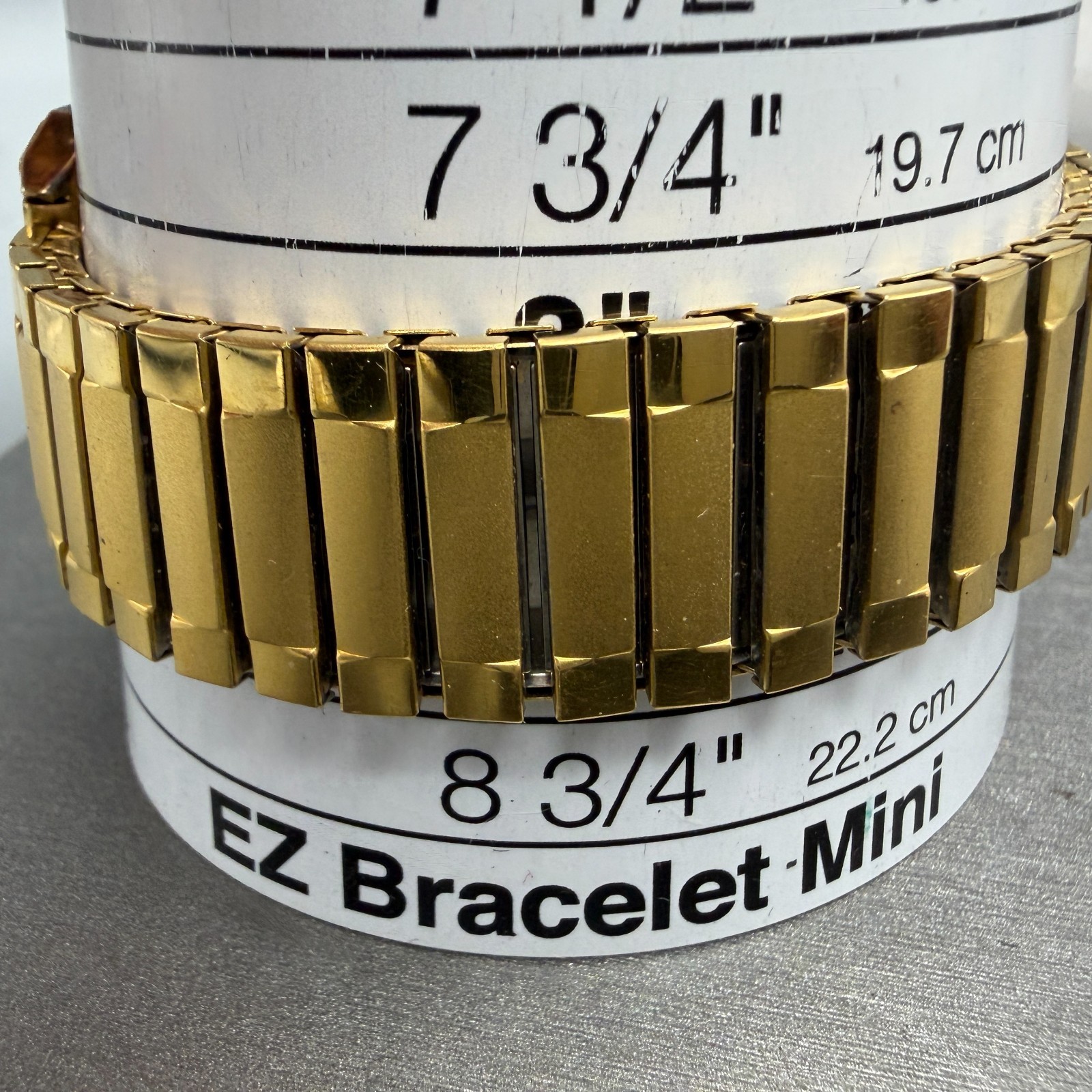Benrus Tank Watch Men 26mm Gold Dial Gold Tone Octagon New Battery VTG