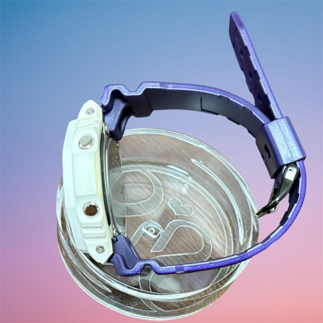 Casio G-SHOCK GA-2100THB White Purple Watch Used