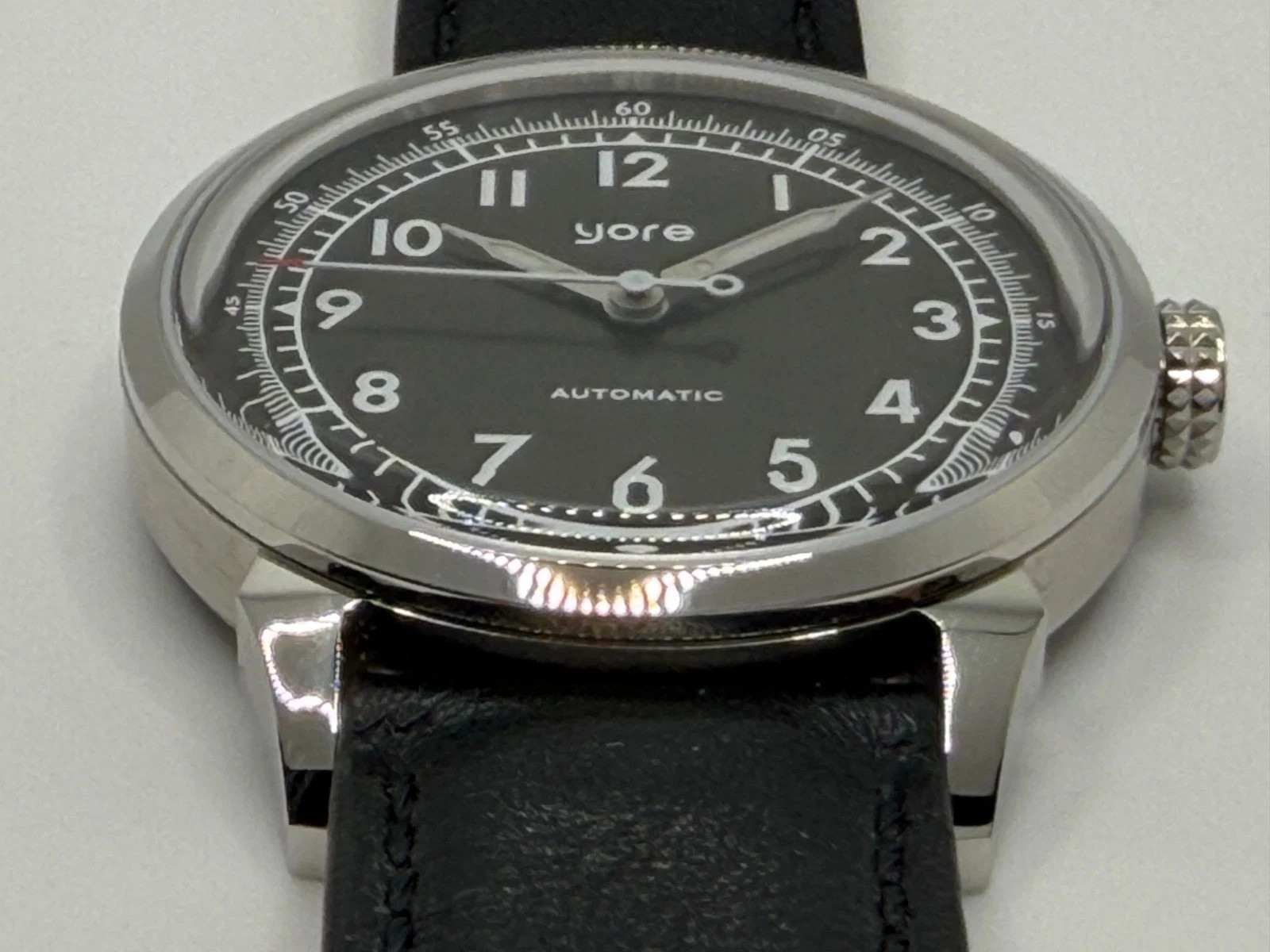 Yore GYRE-0001 Smoke Gray 38mm Watch, Miyota 9039, Full Set, Extra Strap, 2025