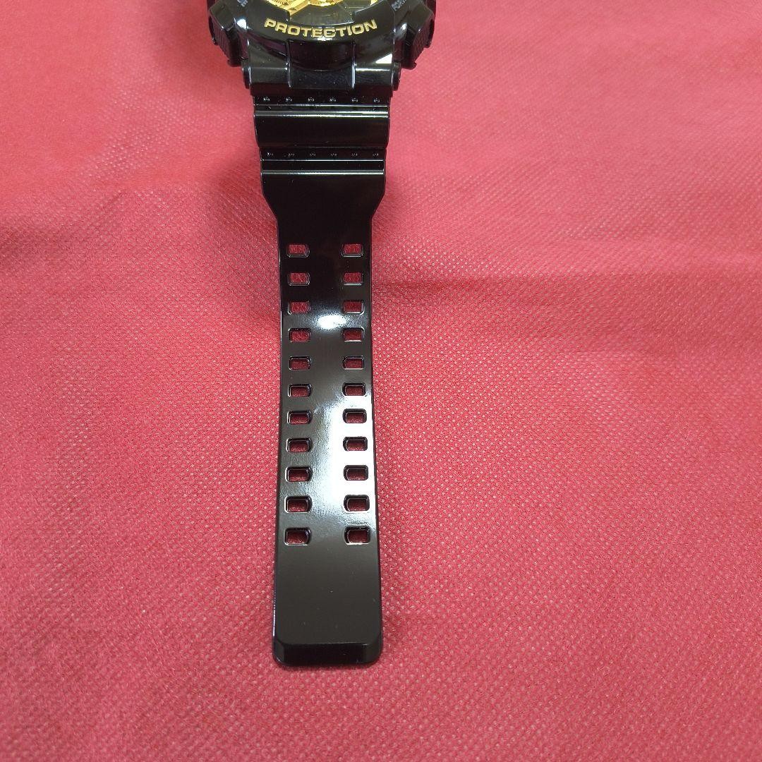 CASIO G-SHOCK GA-110GB Black Gold Watch ① 【USED】