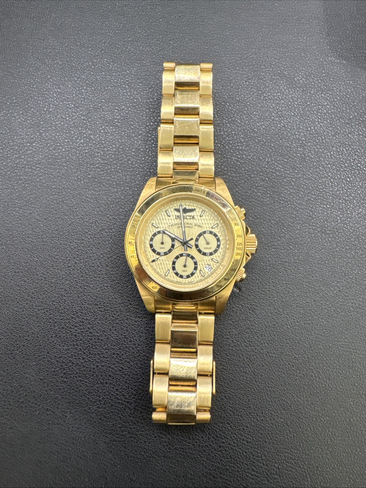 Invicta Speedway Chronograph Gold Dial Men’s Watch 14929