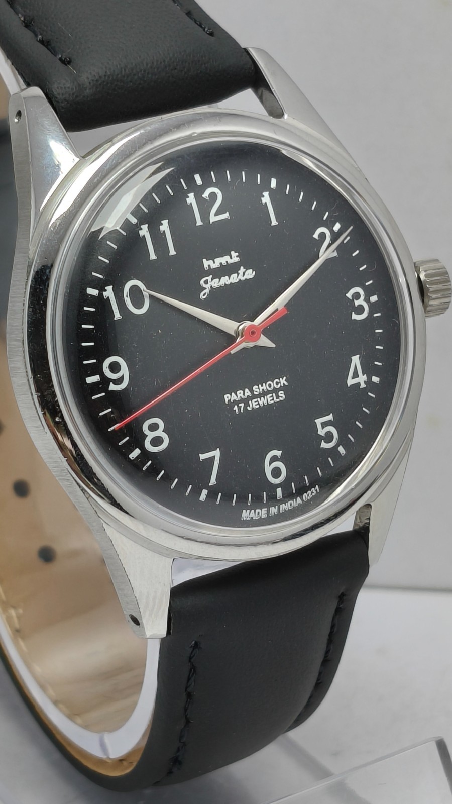 HMT Janata 17 Jewels Hand Winding Wrist Watch For Men’s In Working Condition