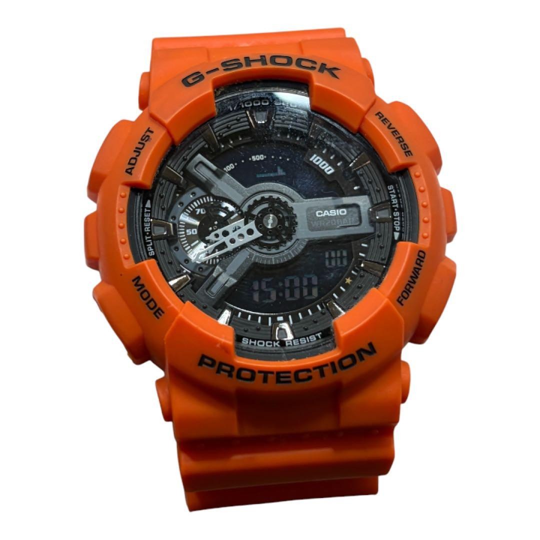 CASIO G-SHOCK GA-110MR Orange, working condition.