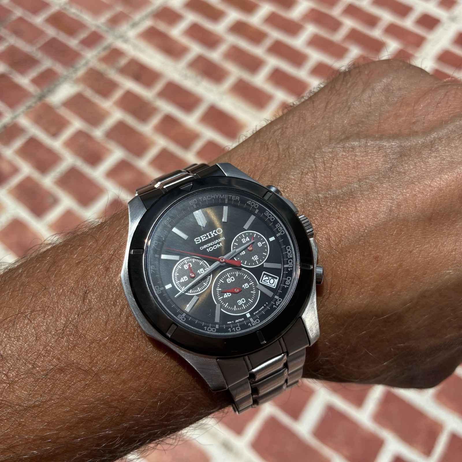 STUNNING Seiko Chronograph Men’s Watch Read Description