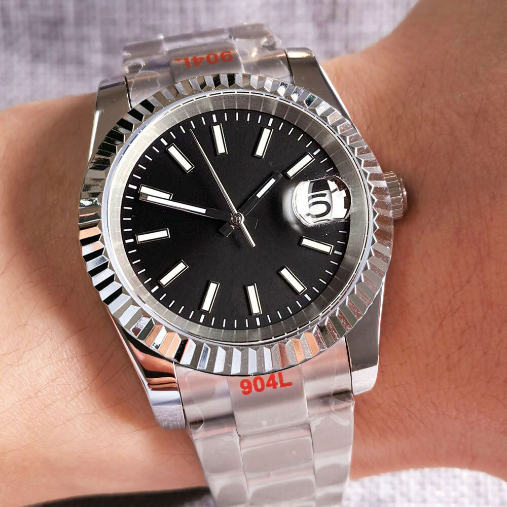 36mm/39mm Sapphire Glass Luminous Japan NH35A Automatic Men Watch Sunburst Dial