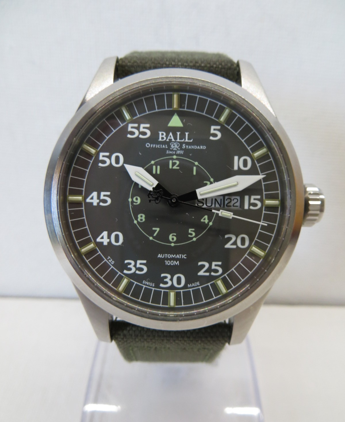 BALL Engineer Master Aviator II NM1080C-N5J-GY | Gray Dial | Auto | Box & Papers