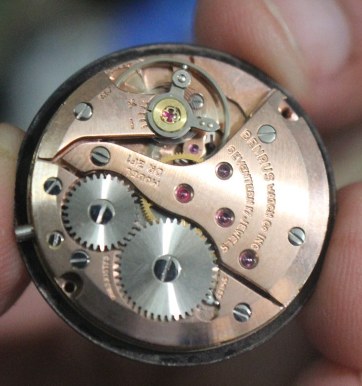 BENRUS Mechanical 17 Jewels Men’s Watch DR 2F1