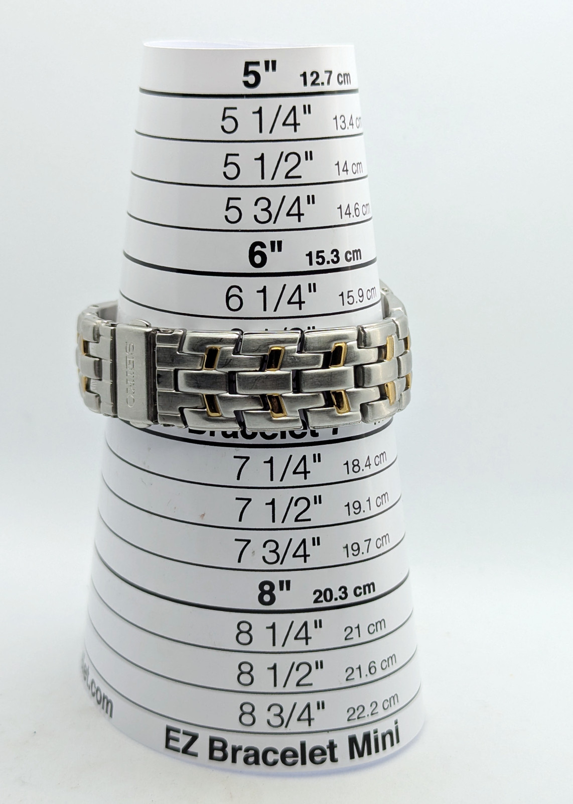 Seiko Kinetic SKA040 5M62-0A89 Two-Tone White Dial | New Capacitor