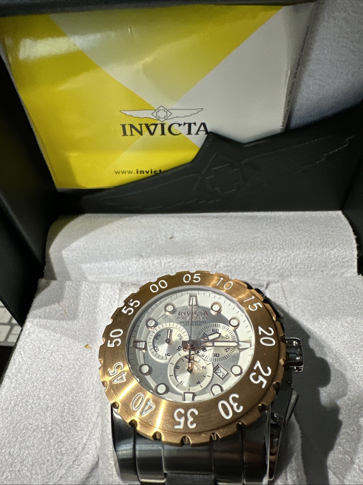 Invicta Reserve Diver Men Model 1958 Men’s Watch Swiss Made, Never Worn.