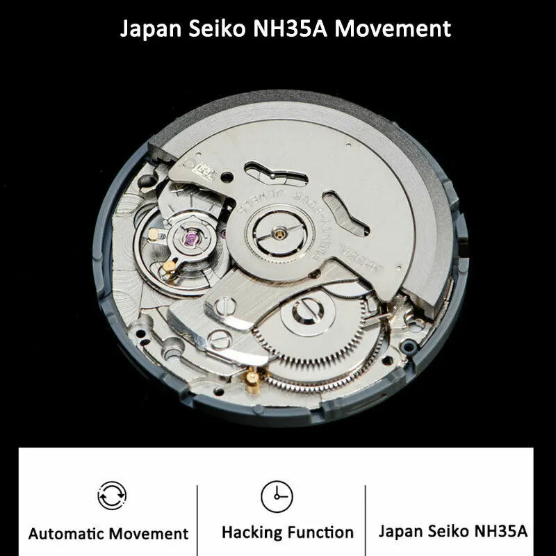 2026 New Tandorio Automatic Japan NH35 Mechanical Men’s Watch Sapphire Glass