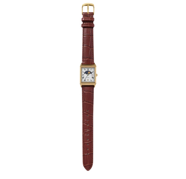 Timex x Noah Moon Phase Watch Brown Gold Leather Rectangular New Limited